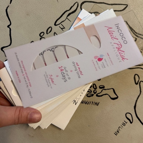 pearl next door white incoco nails wedding - Picture 2 of 16